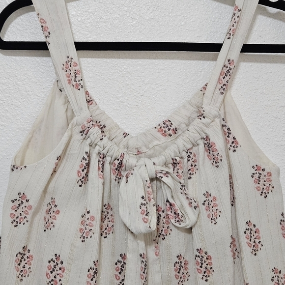 NWT La Vie Rebecca Taylor top with gold threading details size medium - Picture 6 of 14